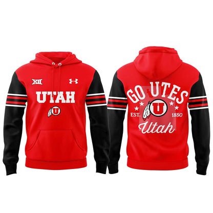 Utah All Red Everything Uniform Combo Hoodie