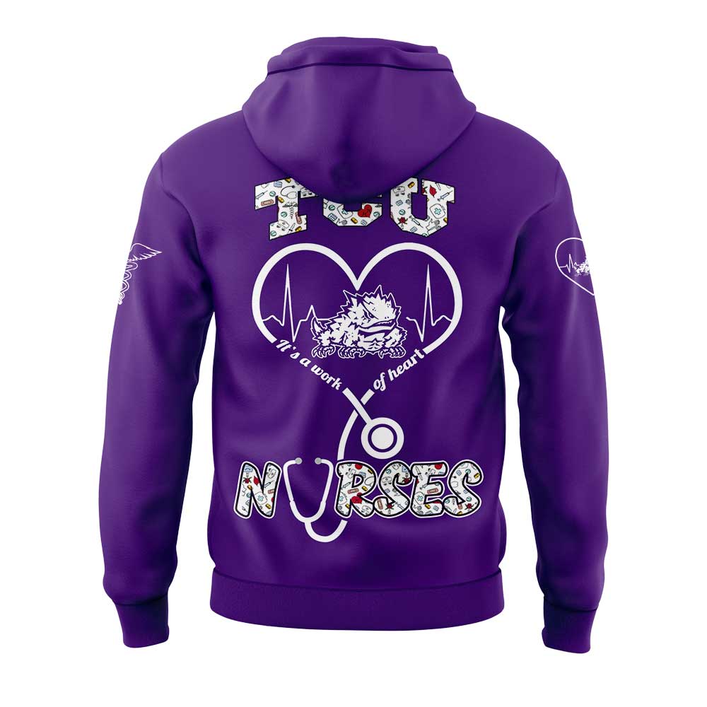 .TCU x Nurses Appreciation 2025 Combo Hoodie