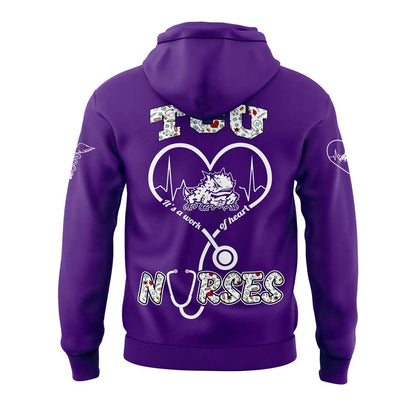 .TCU x Nurses Appreciation 2025 Combo Hoodie