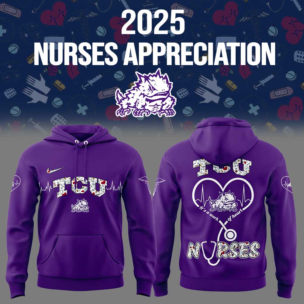 .TCU x Nurses Appreciation 2025 Combo Hoodie