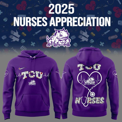 .TCU x Nurses Appreciation 2025 Combo Hoodie