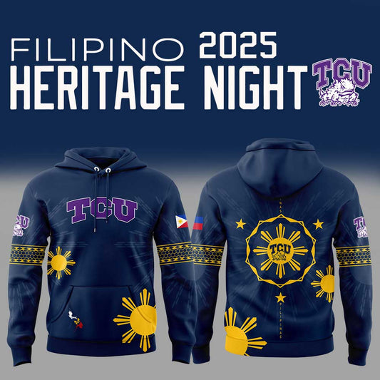 Limited Edition TCU Filipino Heritage Night 2025 Hoodie