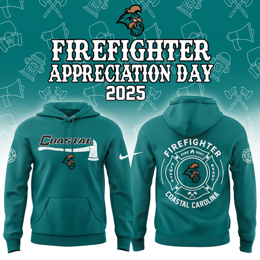 Coastal Carolina Firefighter Application Day Hoodie