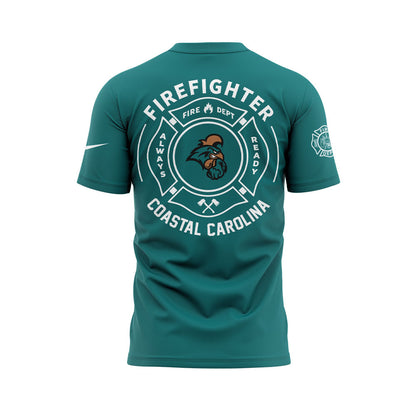 Coastal Carolina Firefighter Application Day Shirt