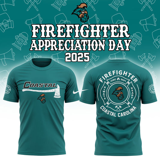 Coastal Carolina Firefighter Application Day Shirt