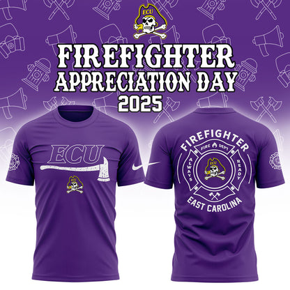 East Carolina Firefighter Application Day Shirt