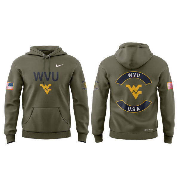 . West Virginia Military Appreciation 2025 Combo Hoodie