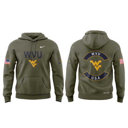 . West Virginia Military Appreciation 2025 Combo Hoodie