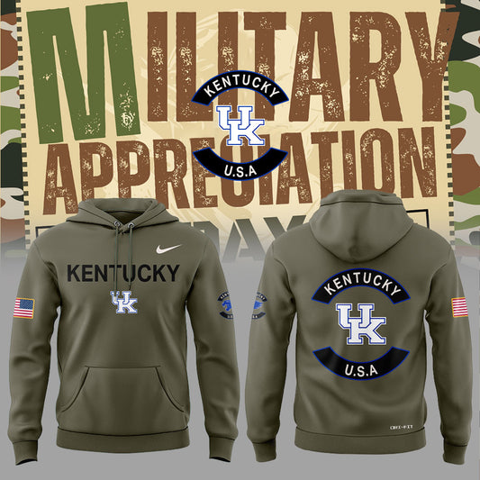 . Kentucky Military Appreciation 2025 Combo Hoodie
