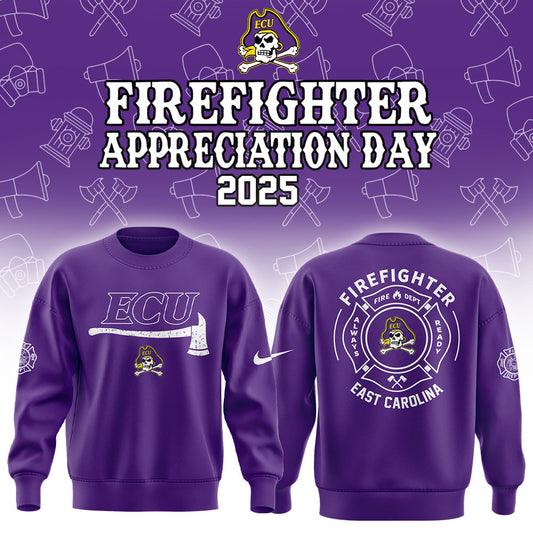 East Carolina Firefighter Application Day Sweatshirt