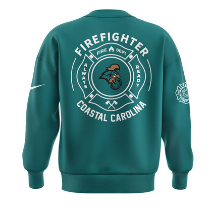 Coastal Carolina Firefighter Application Day Sweatshirt