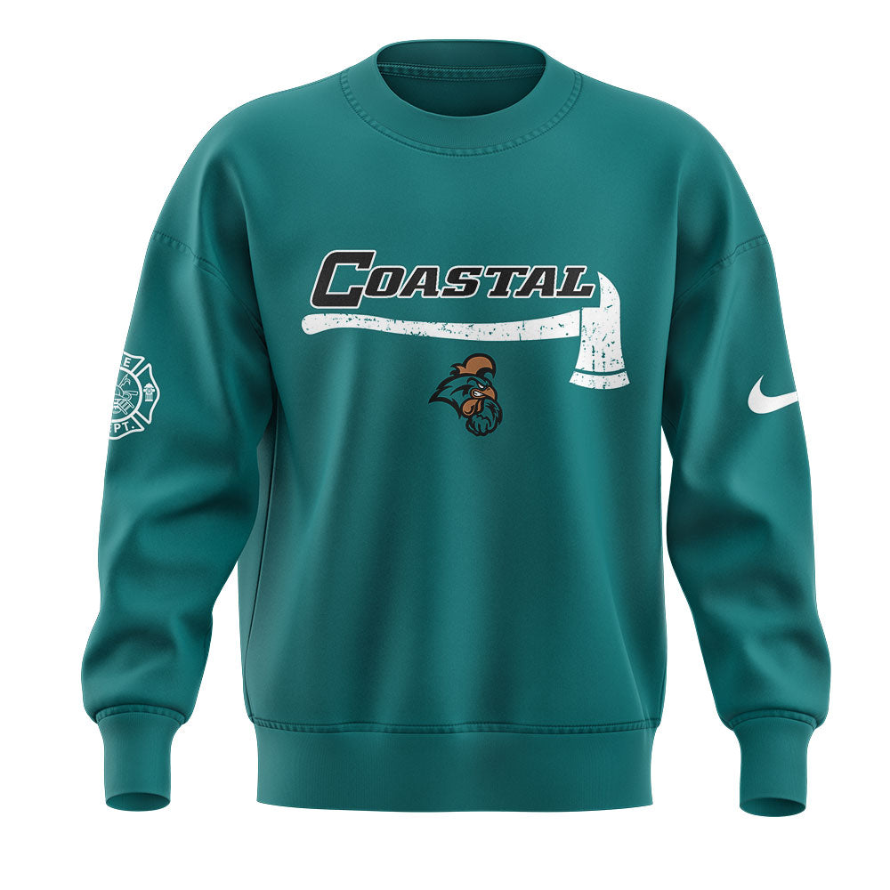 Coastal Carolina Firefighter Application Day Sweatshirt