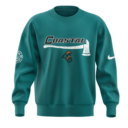 Coastal Carolina Firefighter Application Day Sweatshirt