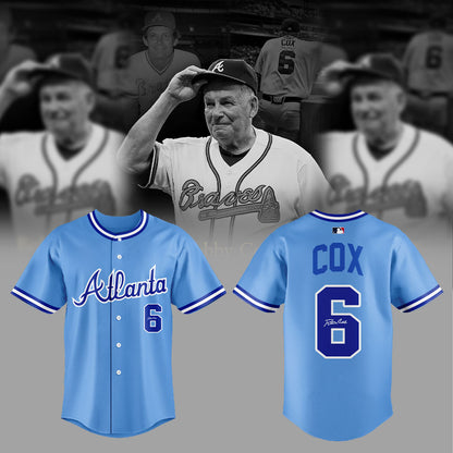 1981 Bobby Cox Atlanta Braves Manager-Worn Road Jersey Blue