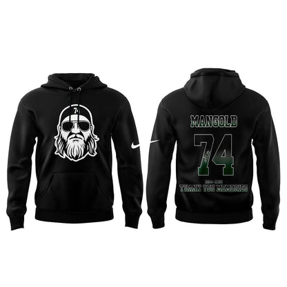 "74" A True Jet Nick Mangold Limited Edition Hoodie