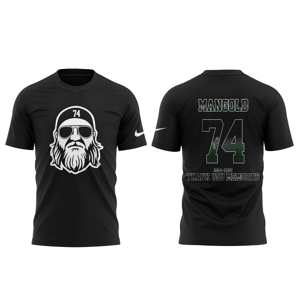 "74" A True Jet Nick Mangold Limited Edition T-Shirt