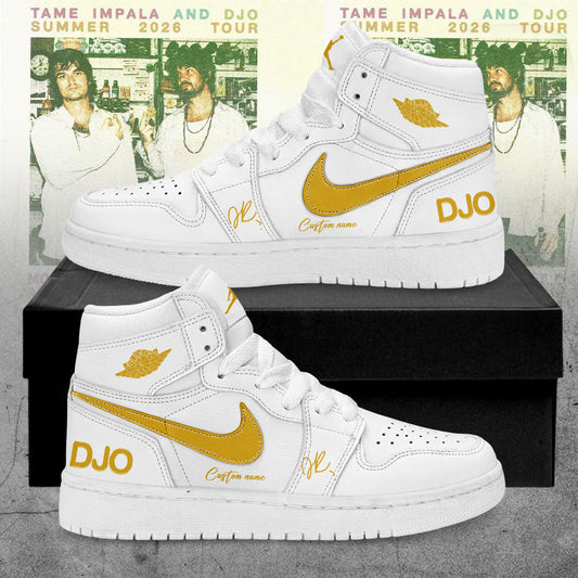 Djo Summer 2026 Tour 2026 Signature Custom Name Shoes