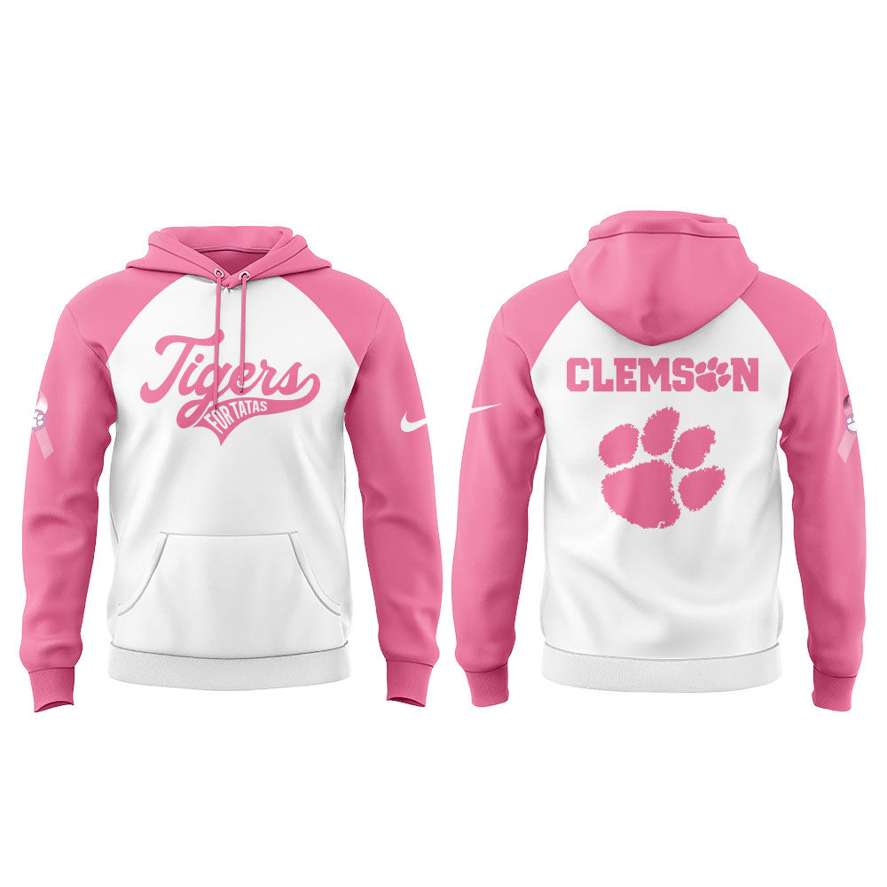 Clemson Football Prevents breast cancer 2025 Combo Hoodie