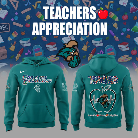 .Coastal Carolina Teachers Appreciation 2025 Combo Hoodie