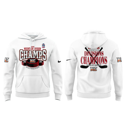 KC Mavericks 2026 Mountain Division Champions Limited Hoodie White