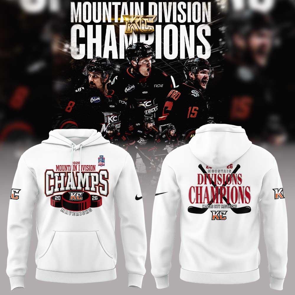 KC Mavericks 2026 Mountain Division Champions Limited Hoodie White