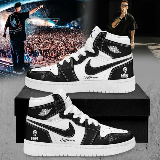 Nicky Romero Tour 2026 Signature Custom Name Shoes
