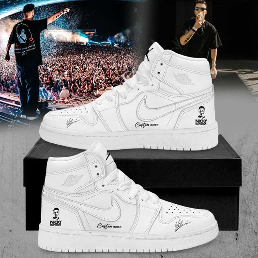 Nicky Romero Tour 2026 V4 Signature Custom Name Shoes