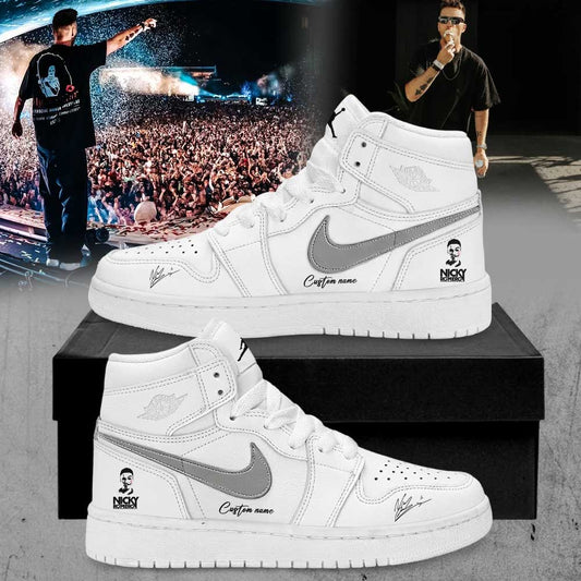 Nicky Romero Tour 2026 V4 Signature Custom Name Shoes