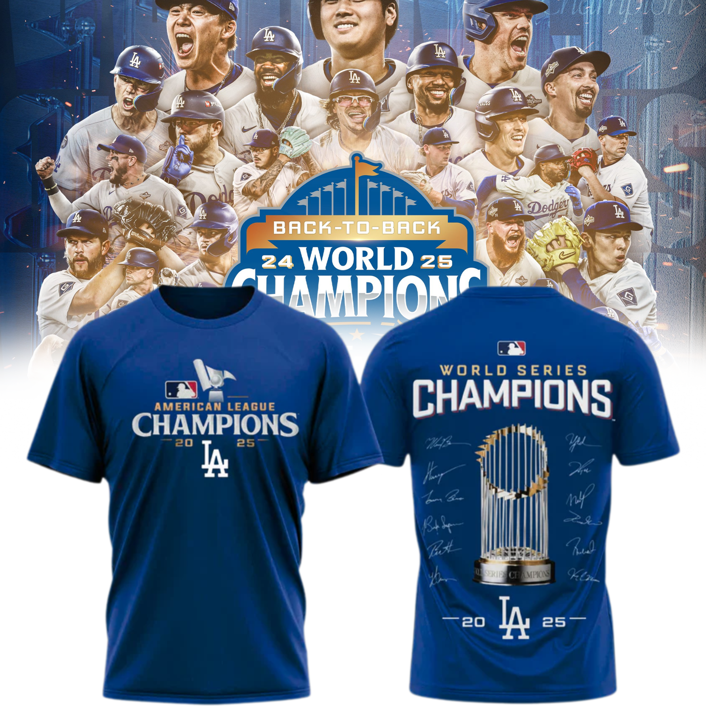 Los Angeles Dodgers 2025 World Series shirt