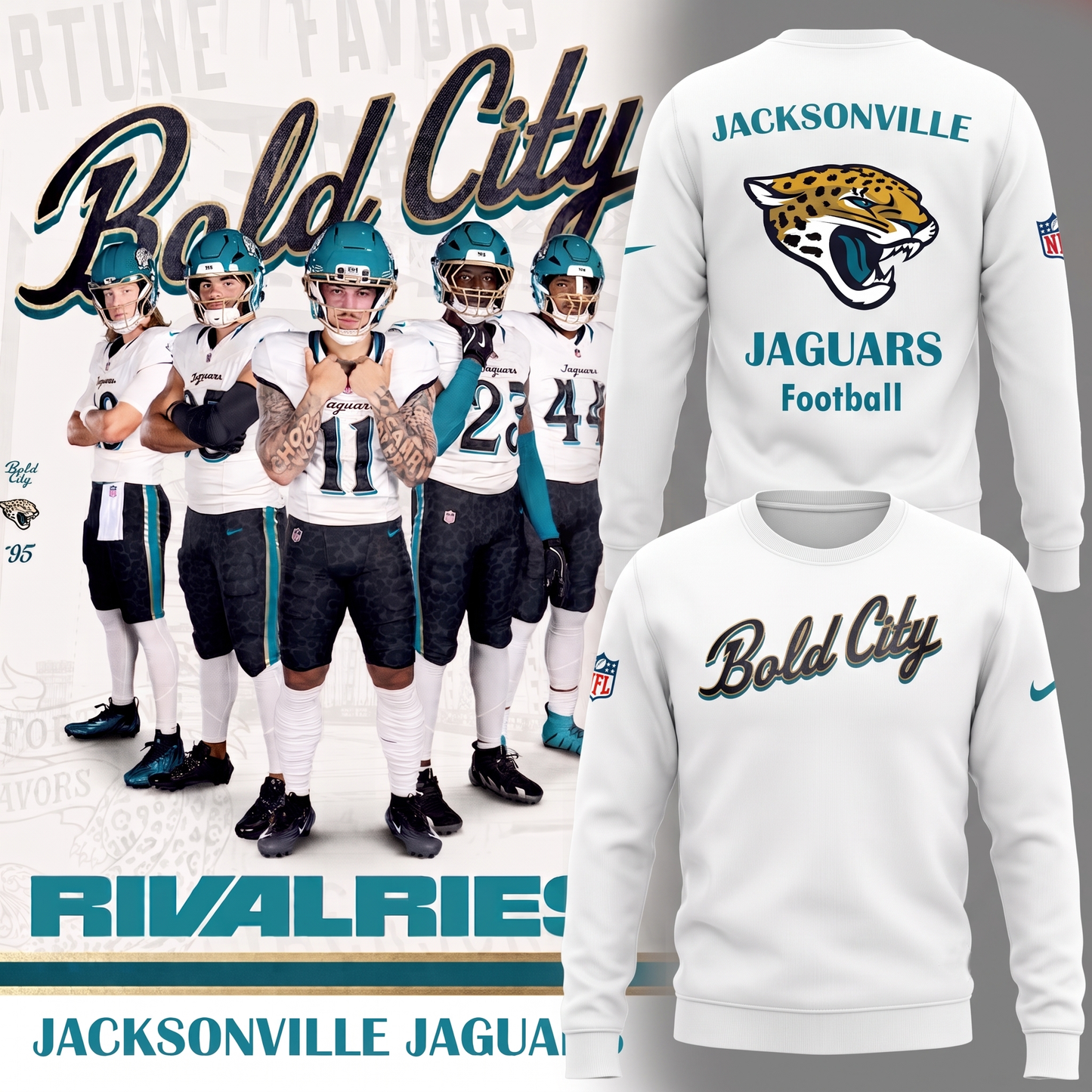 Jacksonville Jaguars - Welcome to the BOLD CITY - Rivalries 2026