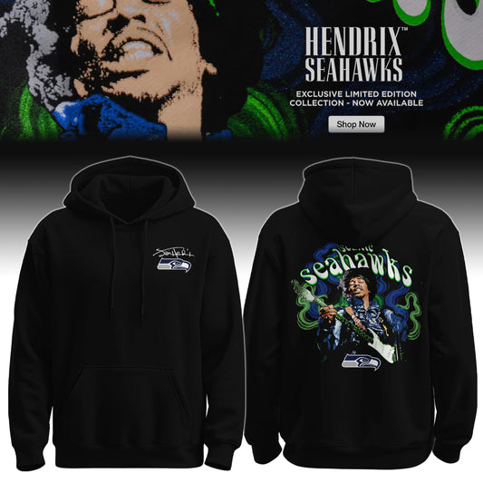 .Seahawks Collection x Jimi Hendrix™ Limited Hoodie