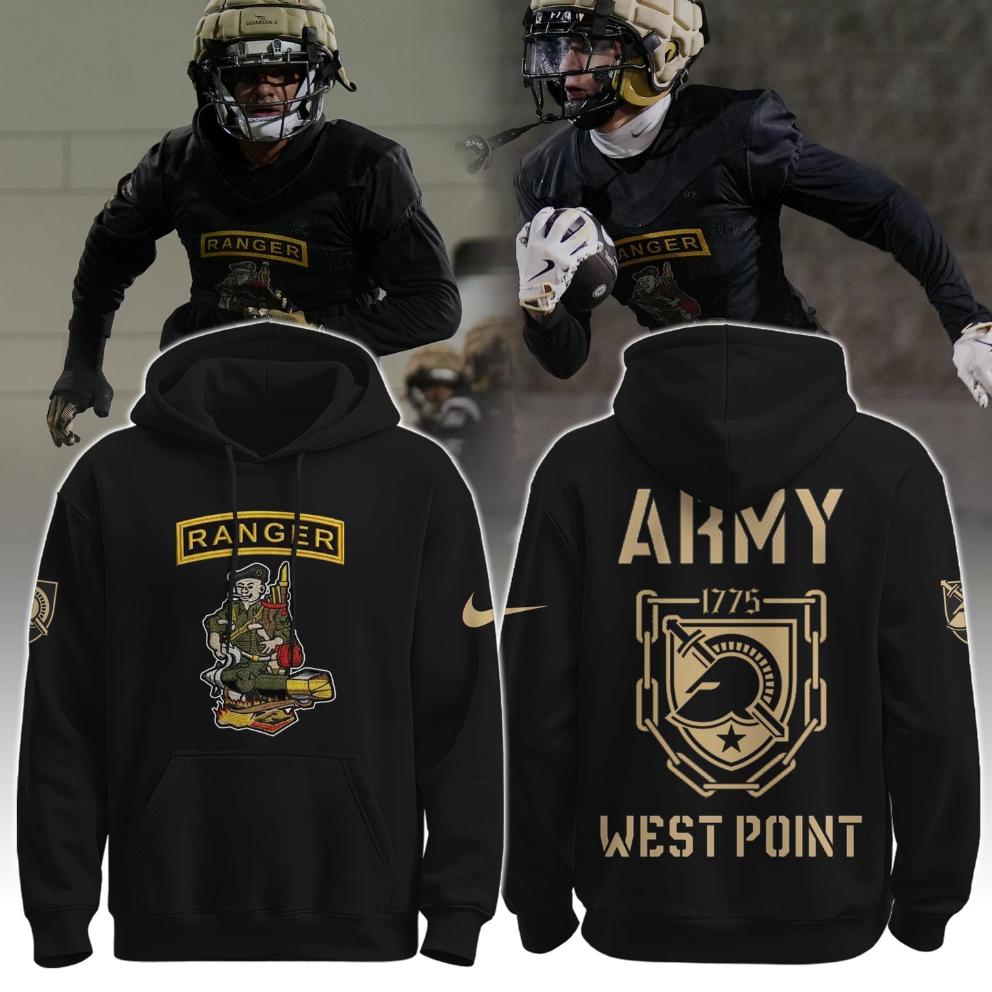 .Army West Point Athletics Ranger Special Edition 2025 Hoodie