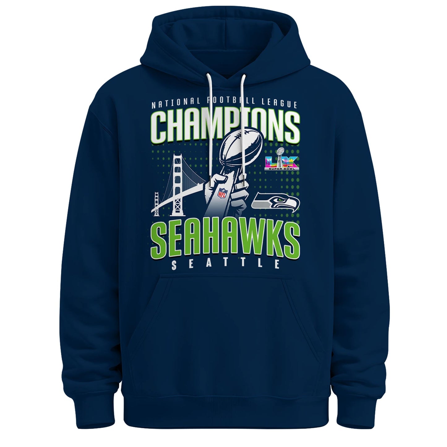 Seattle Seahawks Super Bowl LX Champions Limited Edition Hoodie