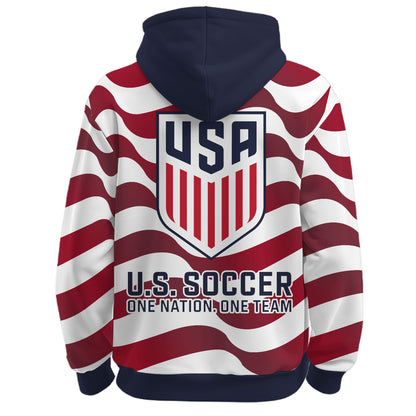 Unisex U.S. Men's National Soccer Team 2026 Home Jersey Hoodie