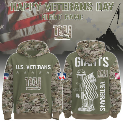 New York Jets - Veteran Day 2025 Hoodie Limited Edions