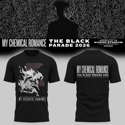 My Chemical Romance The Black Parade 2026 – Nashville, TN T-Shirt