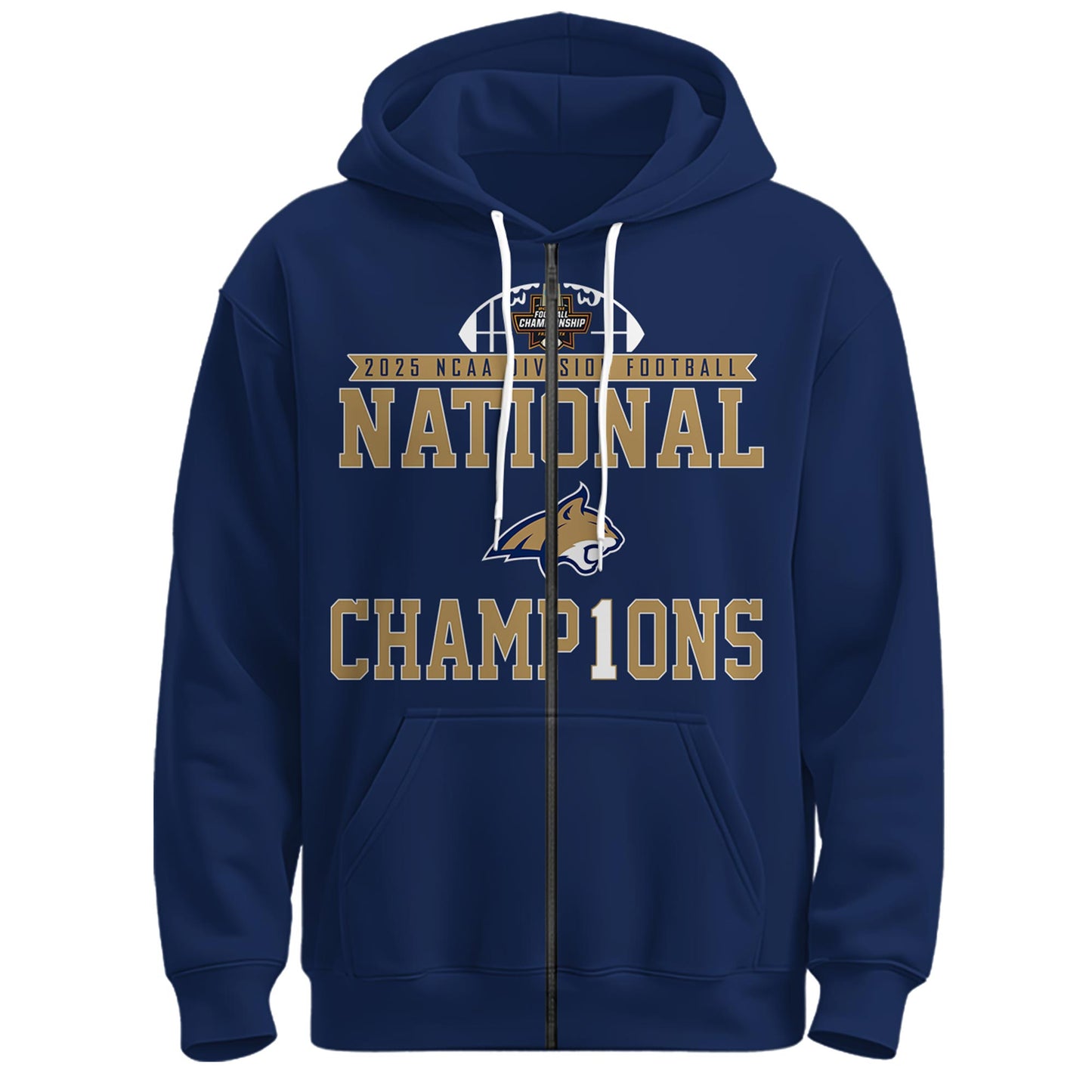 Montana State Champions Zip Hoodie V2
