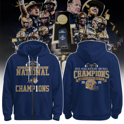 Montana State Champions Zip Hoodie V2