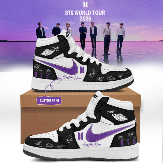 ,,.BTS Comeback &amp; World Tour 2026 Limited Edition Signature - Shoes 1