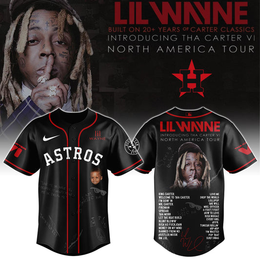 .HOU Special Lil Wayne "Tha Carter VI" Tour Limited Edition Jersey