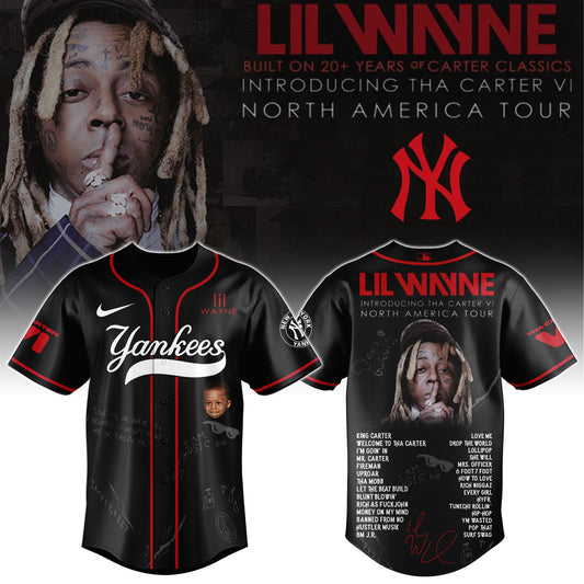.NYY Special Lil Wayne "Tha Carter VI" Tour Limited Edition Jersey