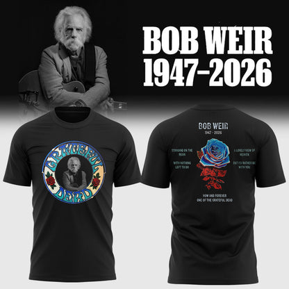 Limited Edition In Loving Memory Of Bob Weir Shirt