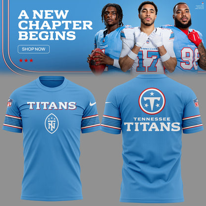 2026 Exclusive T-Shirt new logo Tennessee Titans For Fans!