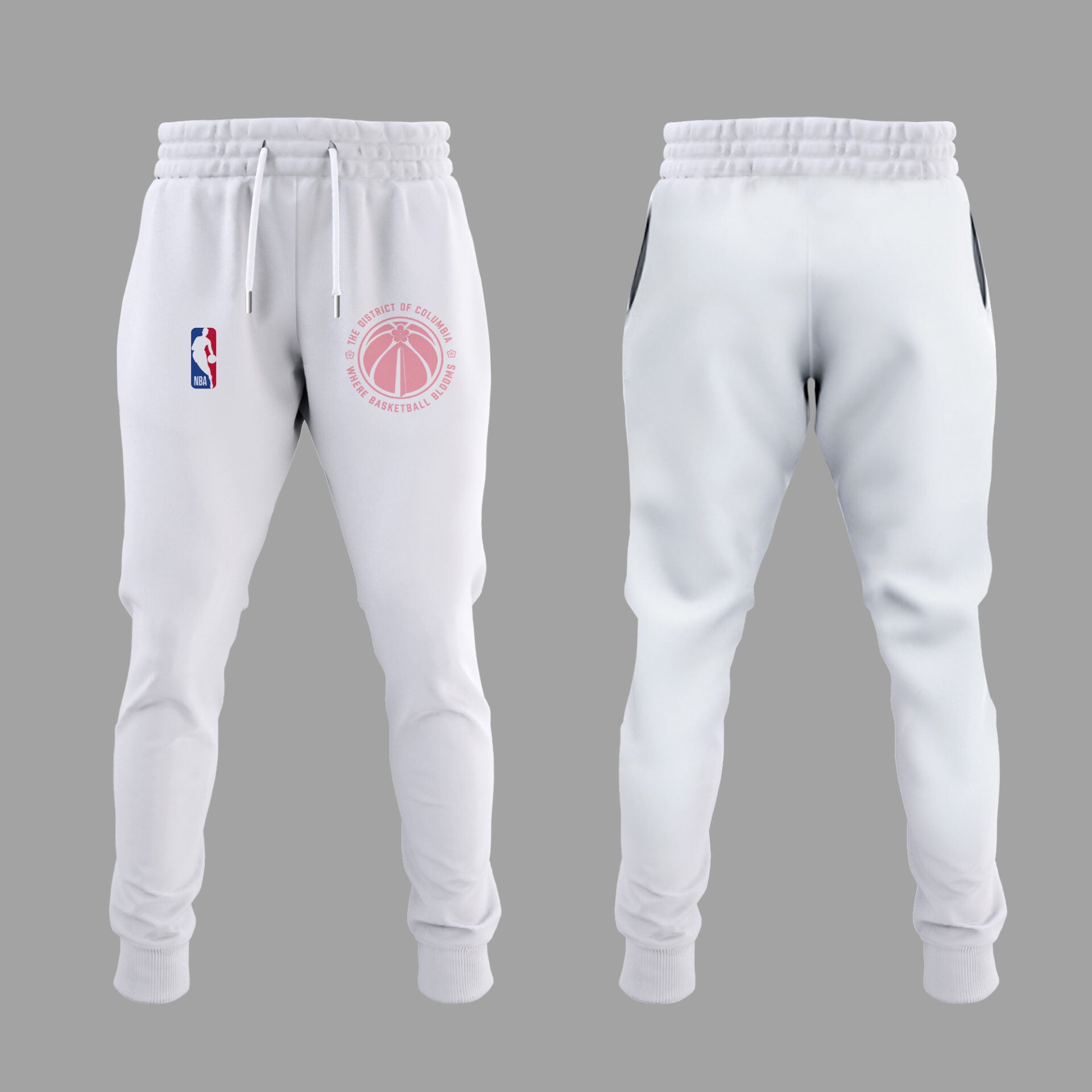 Washington Wizards Merch - Cherry Blossom Hoodie - City In Bloom Collecions