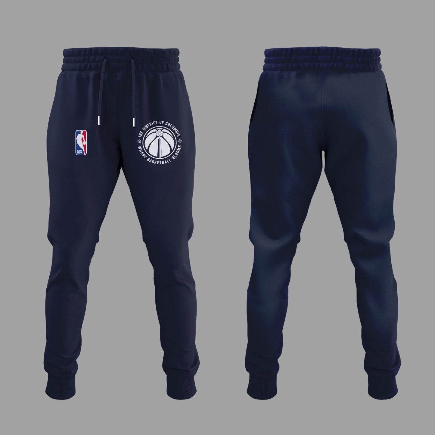 Washington Wizards Merch - Cherry Blossom Hoodie - City In Bloom Collecions