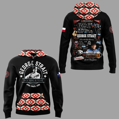 G.Strait 2026 “One Last Ride” tour at Lubbock’s Jones AT&T Stadium 🤠🎸⚔️ Hoodie