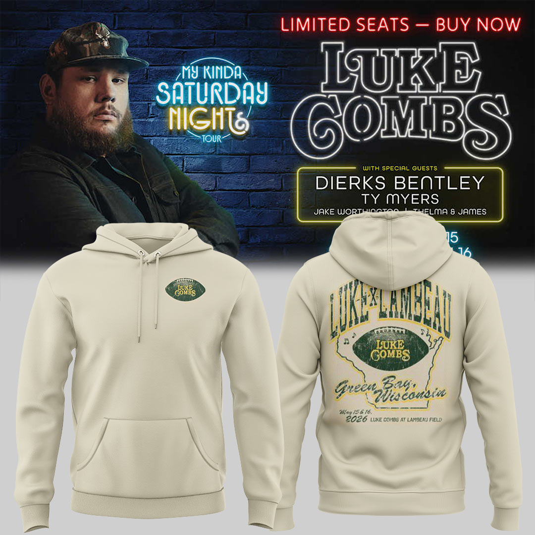 LC “My Kinda Saturday Nights Tour” at Lambeau Field Stadium Hoodie