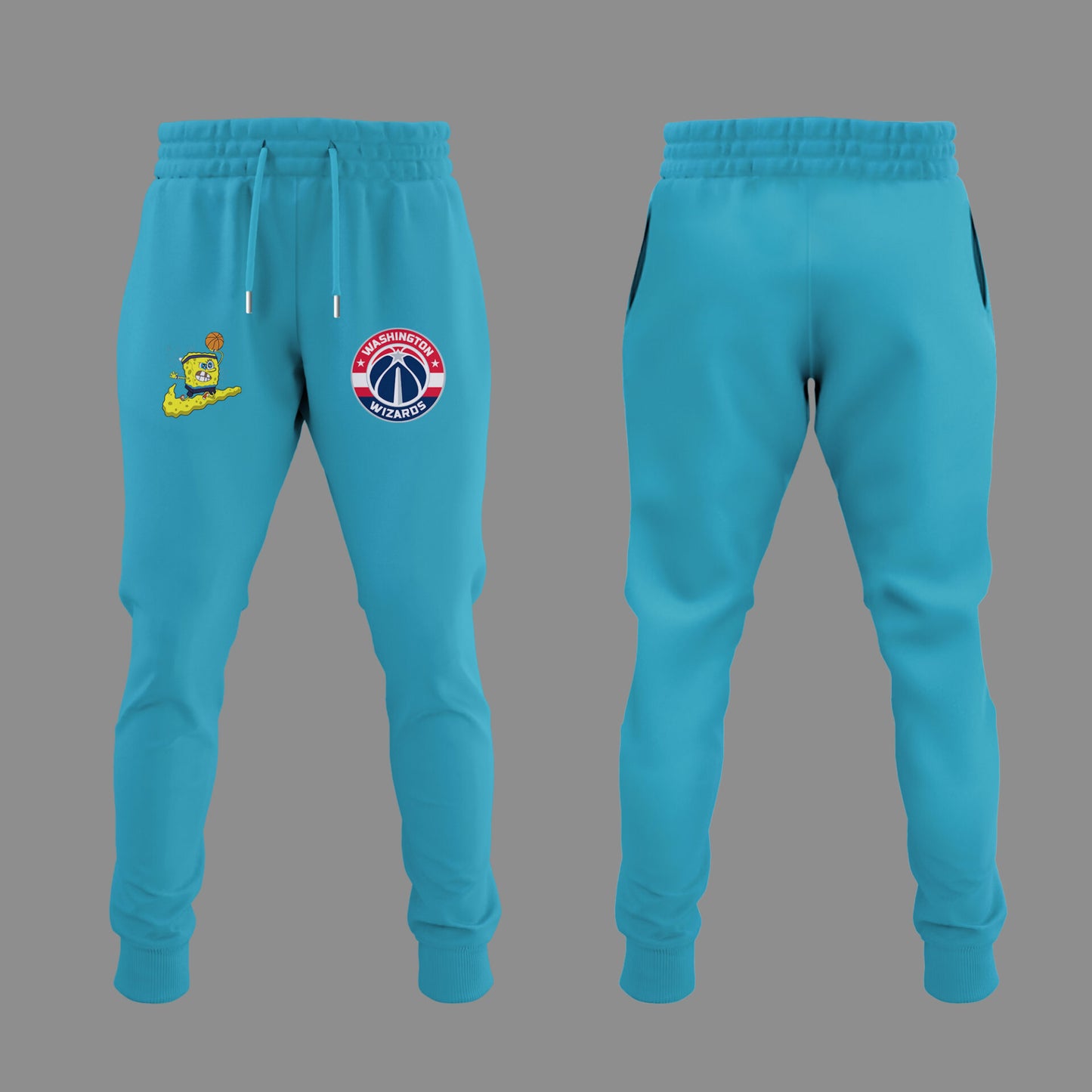 Washington Wizards Merch - SpongeBob SquarePants T-Shirt - City In Bloom Collecions