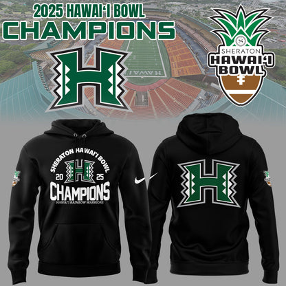 Limited Edition Hawai’i Bowl Champions Hoodie