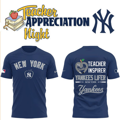 Yankees x Teacher Appreciation Night TShirt -LL0423251000